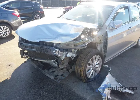 2013 Honda Accord Exl from USA, damaged, VIN 1HGCR2F81DA043856